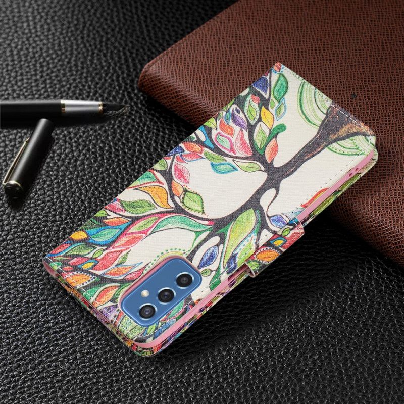 Kotelot Samsung Galaxy M52 5G Rainbow Tree