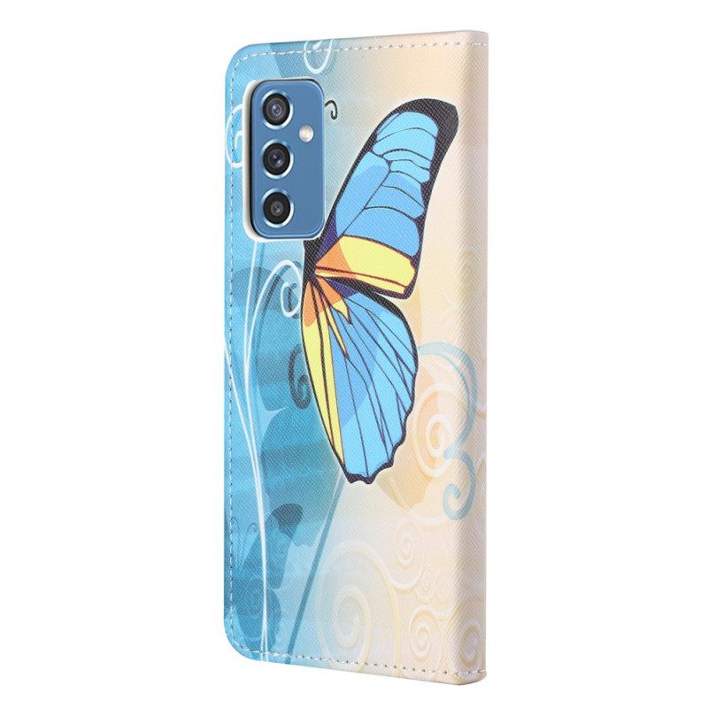 Kotelot Samsung Galaxy M52 5G Sapphire Butterfly