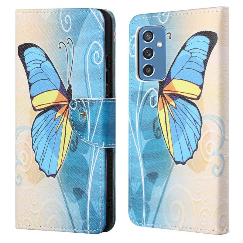 Kotelot Samsung Galaxy M52 5G Sapphire Butterfly