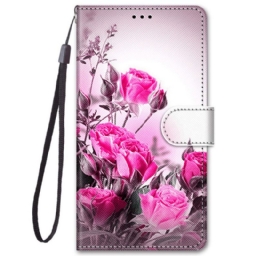 Kotelot Samsung Galaxy M52 5G Sparkling Roses