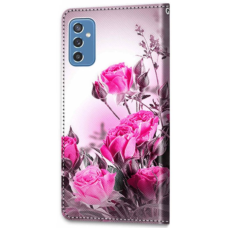 Kotelot Samsung Galaxy M52 5G Sparkling Roses