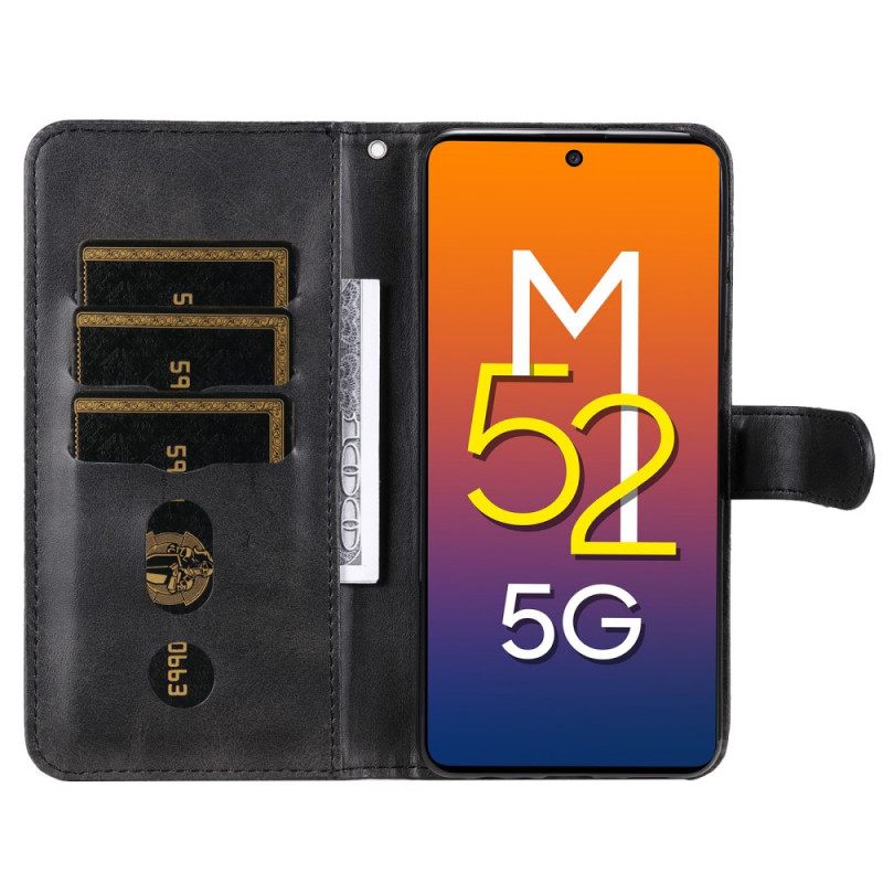 Kotelot Samsung Galaxy M52 5G Vetoketju