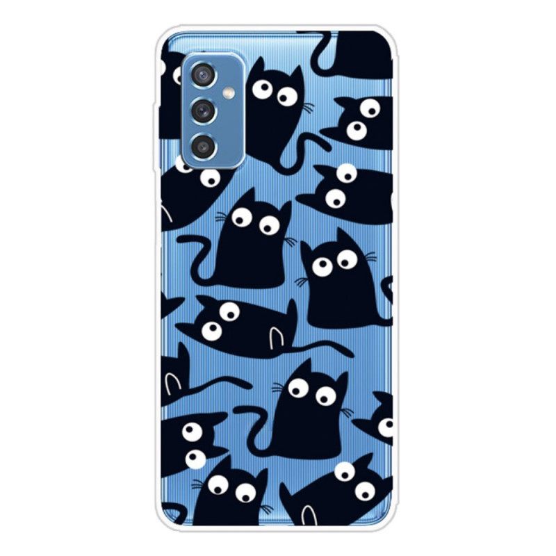 Kuori Samsung Galaxy M52 5G Silent Cats