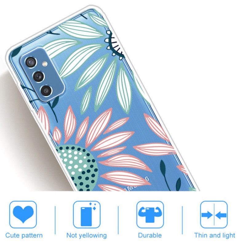 Kuori Samsung Galaxy M52 5G Tricolor Daisies