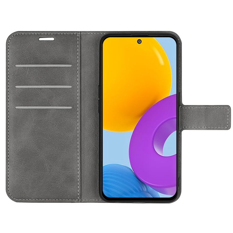 Puhelinkuoret Samsung Galaxy M52 5G Kotelot Flip Elegant Leather