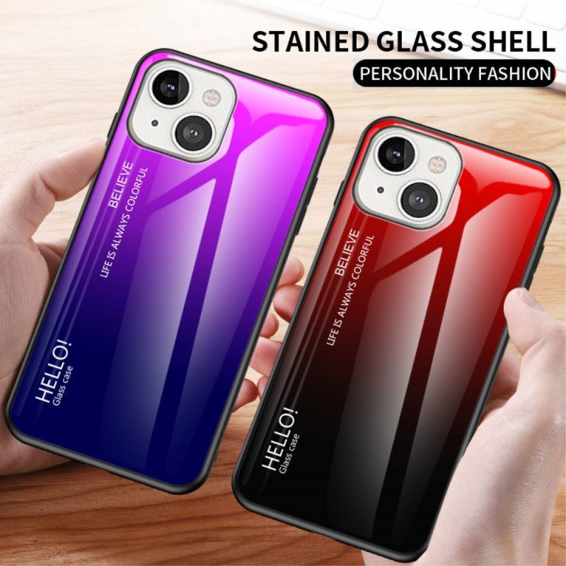 Case iPhone 14 Tempered Glass Hei