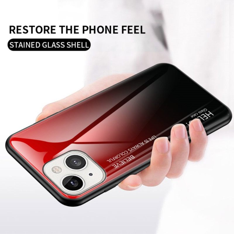 Case iPhone 14 Tempered Glass Hei