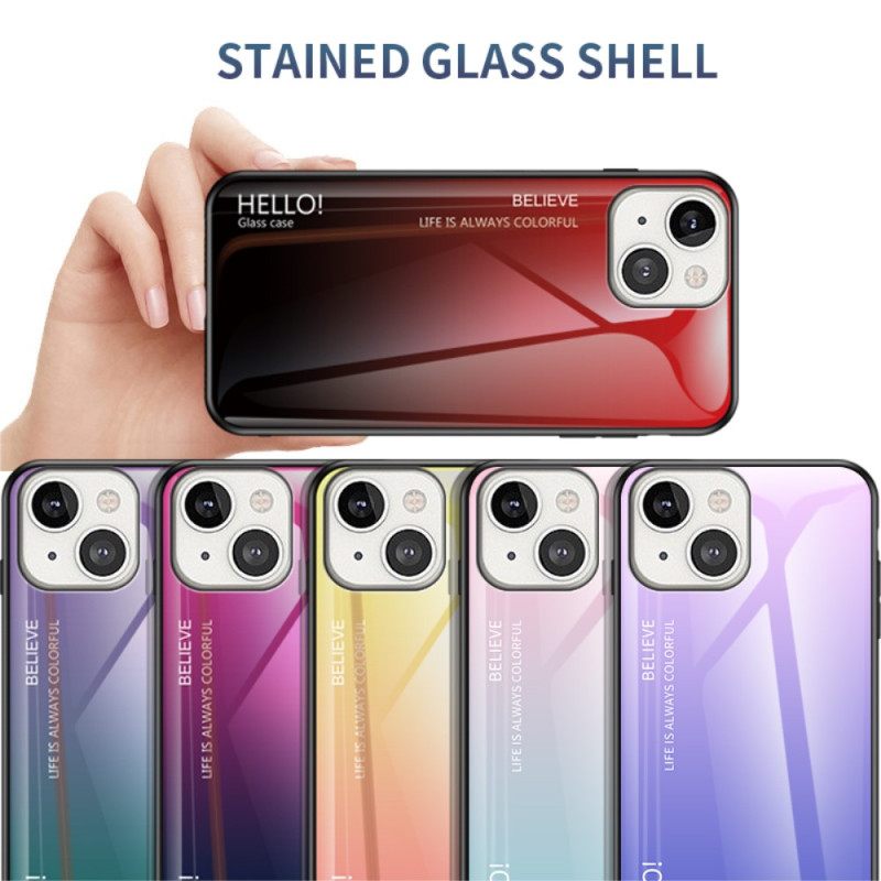 Case iPhone 14 Tempered Glass Hei