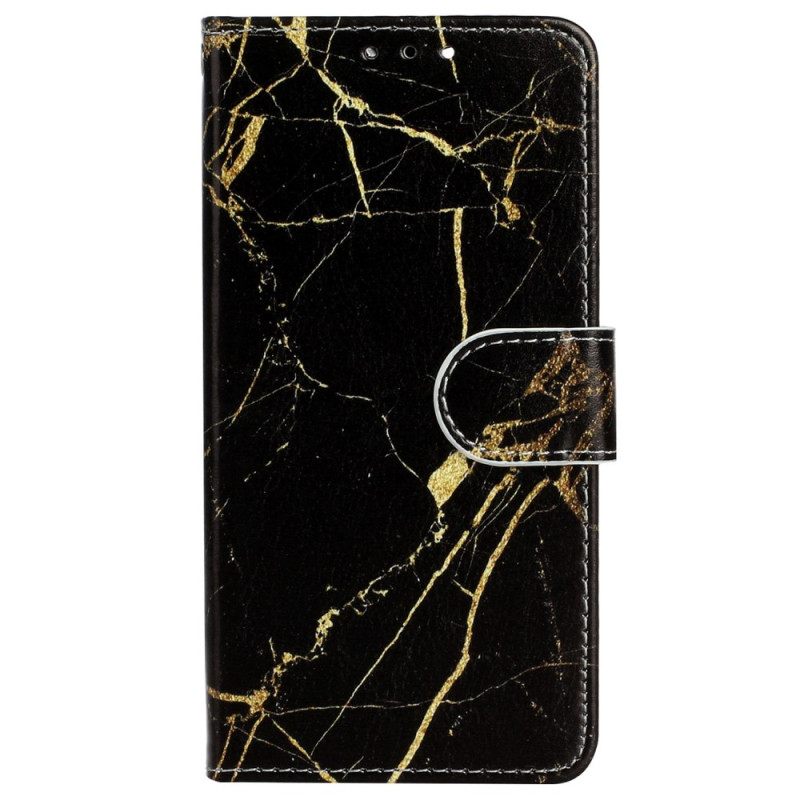 Flip Case iPhone 14 Marble