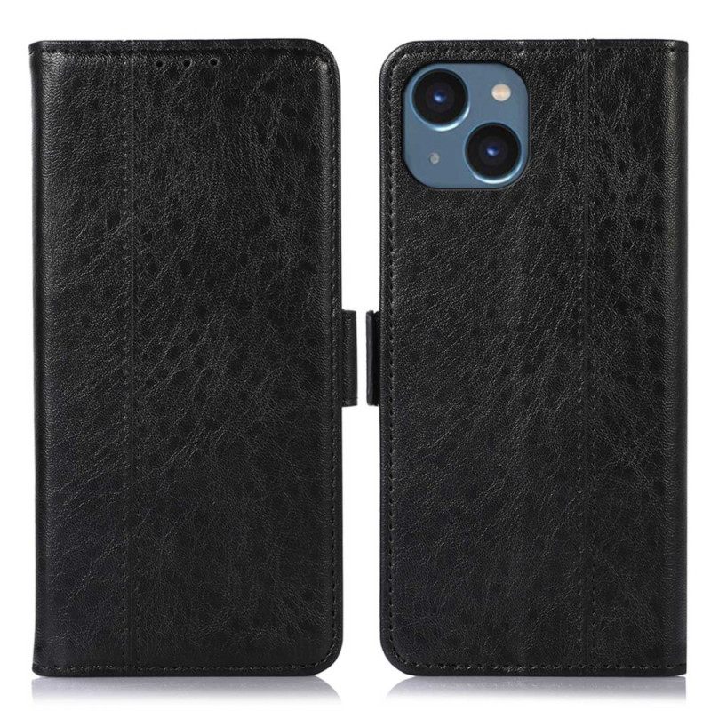 Kotelot iPhone 14 Discreet Faux Leather