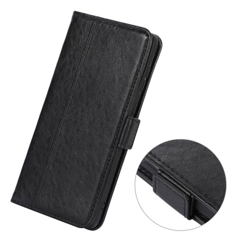 Kotelot iPhone 14 Discreet Faux Leather