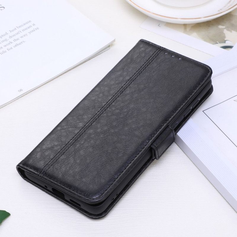 Kotelot iPhone 14 Discreet Faux Leather