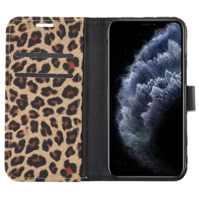 Kotelot iPhone 14 Leopard