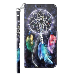 Kotelot iPhone 14 Suojaketju Kuori Dream Catcher Hihnalla