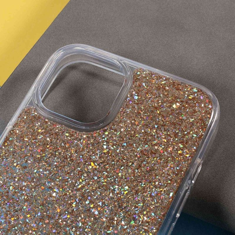 Kuori iPhone 14 Glitter