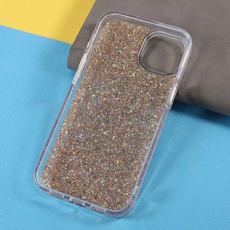 Kuori iPhone 14 Glitter