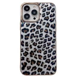 Kuori iPhone 14 Leopard Skin Effect