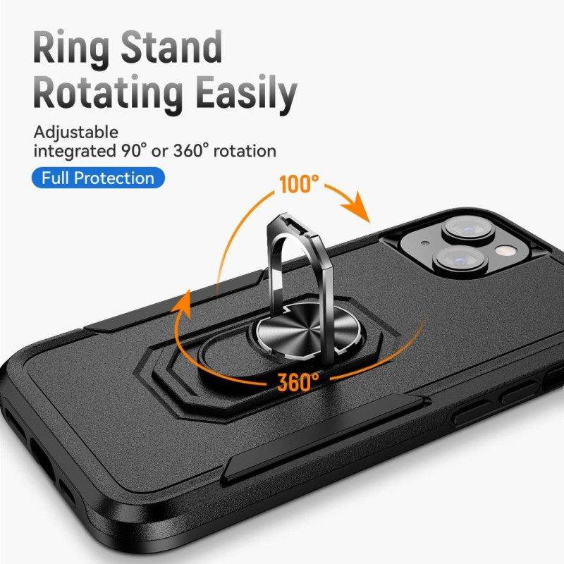 Kuori iPhone 14 Ring-support Classic