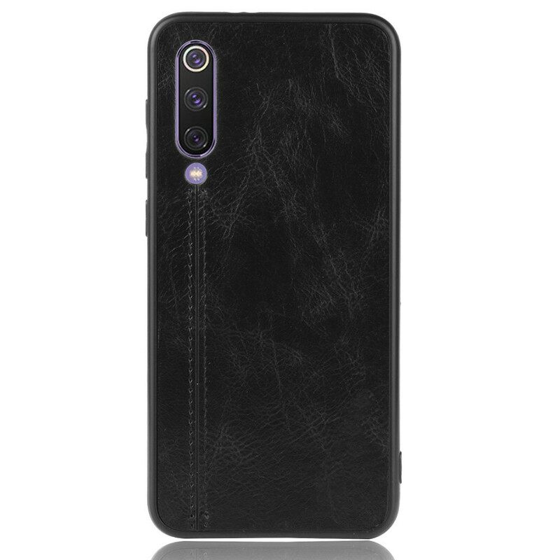 Kuori Xiaomi Mi 9 SE Couture Nahkaefekti