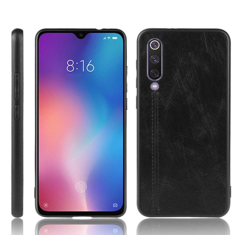 Kuori Xiaomi Mi 9 SE Couture Nahkaefekti