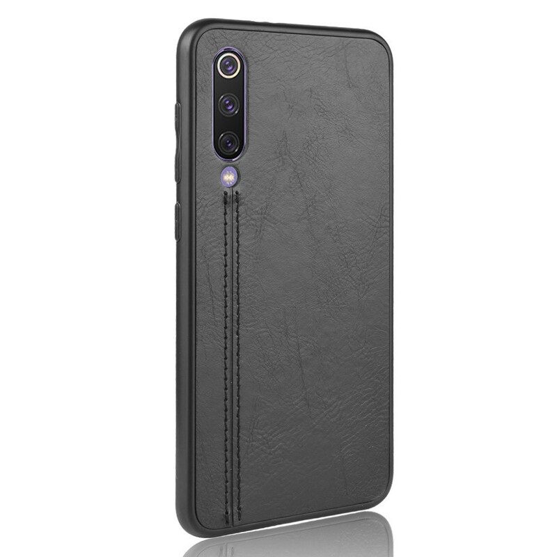 Kuori Xiaomi Mi 9 SE Couture Nahkaefekti