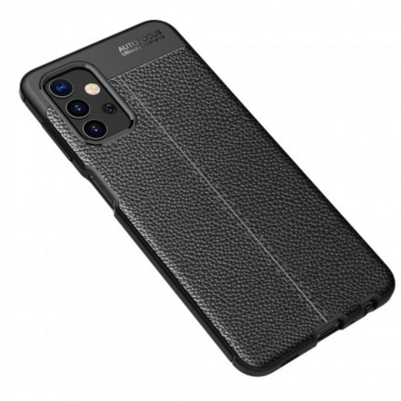 Case Samsung Galaxy A32 5G Double Line Litchi Leather Effect