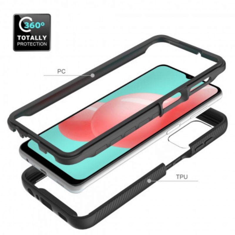 Case Samsung Galaxy A32 5G Hybrid Design Silikonireunat