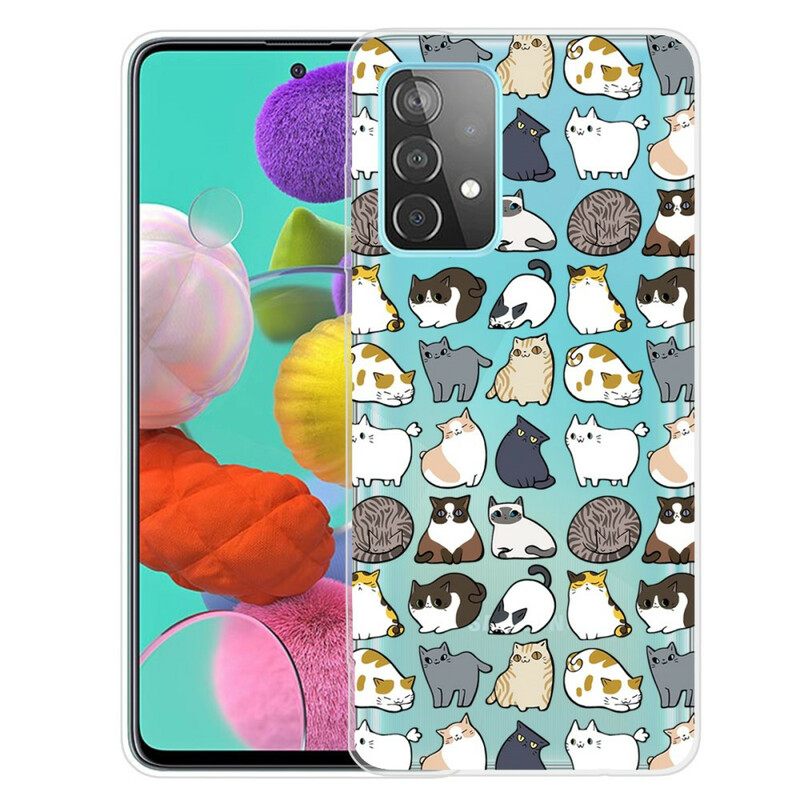 Case Samsung Galaxy A32 5G Top Cats