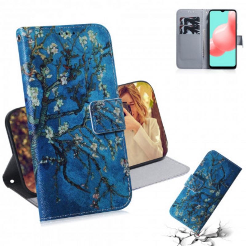 Flip Case Samsung Galaxy A32 5G Kukkivan Puun Oksa