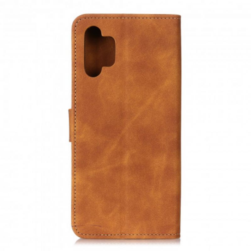 Flip Case Samsung Galaxy A32 5G Vintage Leather Effect Khazneh