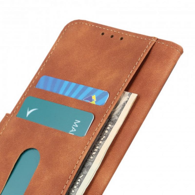 Flip Case Samsung Galaxy A32 5G Vintage Leather Effect Khazneh