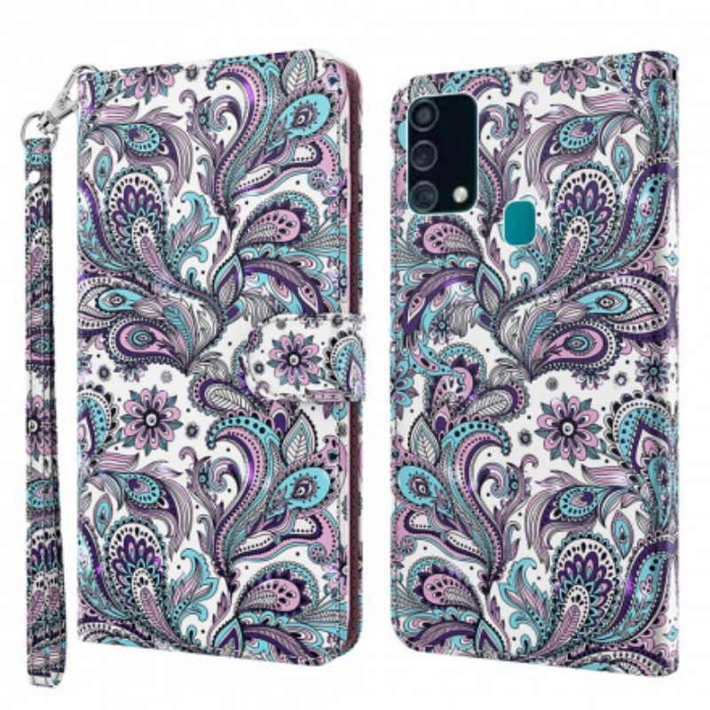 Kotelot Samsung Galaxy A32 5G Light Spot Flowers Patterns