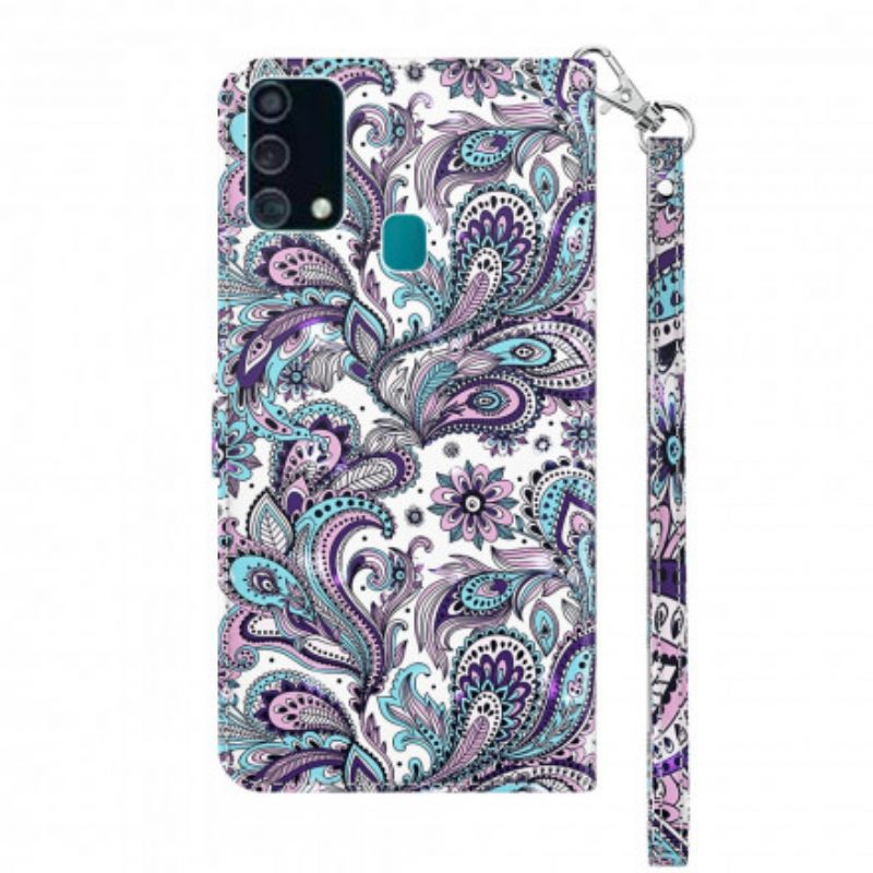 Kotelot Samsung Galaxy A32 5G Light Spot Flowers Patterns