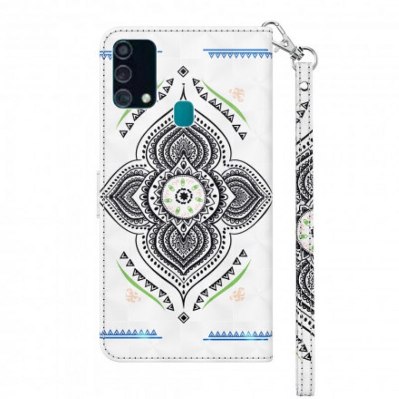 Kotelot Samsung Galaxy A32 5G Light Spots Mandala Kaulanauhalla