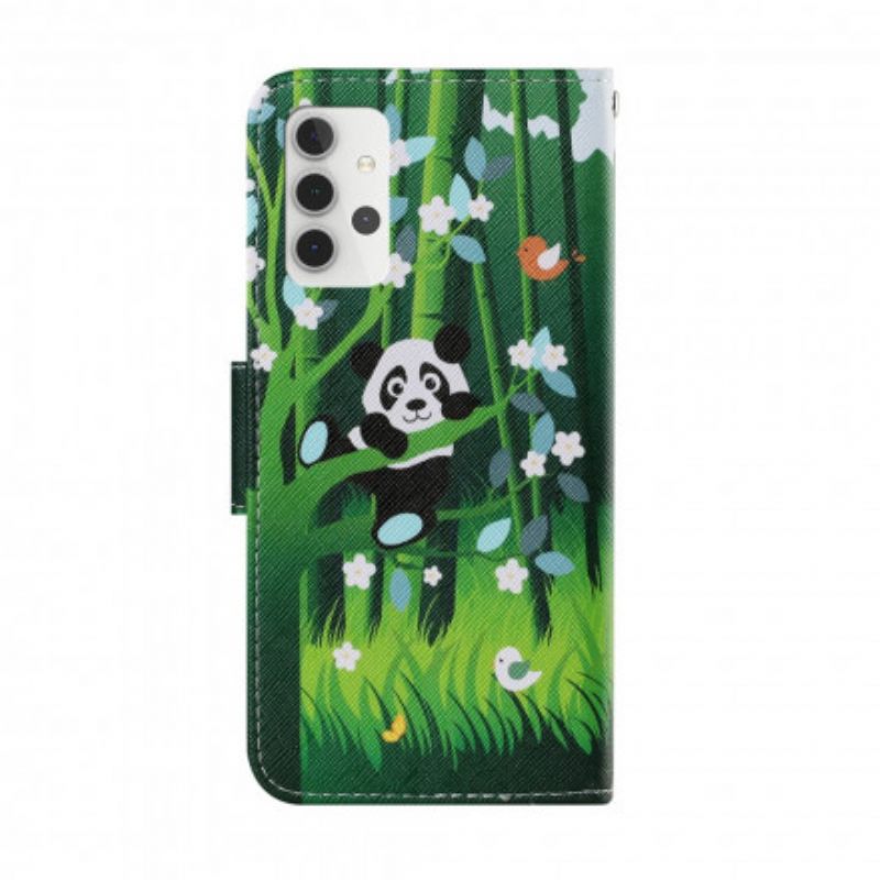 Kotelot Samsung Galaxy A32 5G Panda Walk