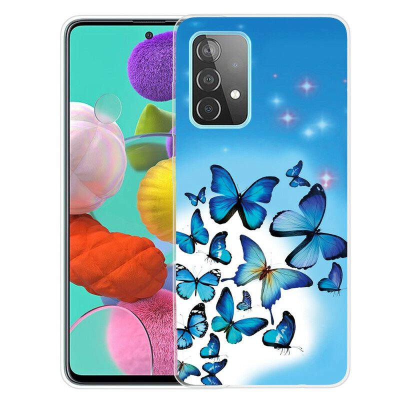 Kuori Samsung Galaxy A32 5G Butterflies Perhoset