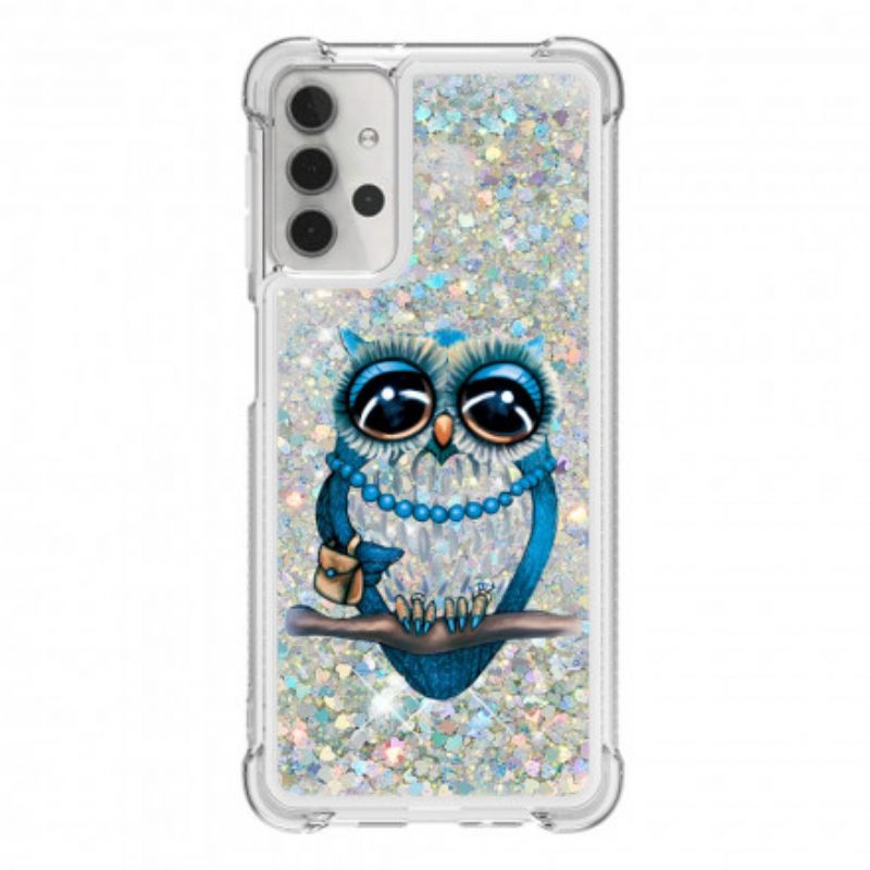 Kuori Samsung Galaxy A32 5G Miss Owl Glitter