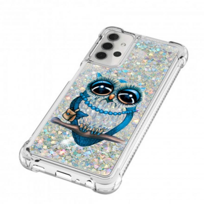 Kuori Samsung Galaxy A32 5G Miss Owl Glitter