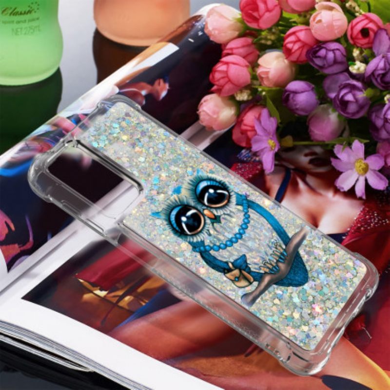 Kuori Samsung Galaxy A32 5G Miss Owl Glitter