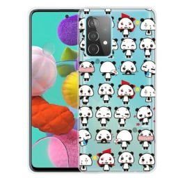 Kuori Samsung Galaxy A32 5G Seamless Funny Pandas