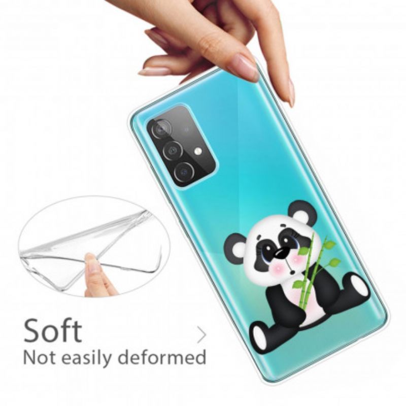 Kuori Samsung Galaxy A32 5G Transparent Sad Panda