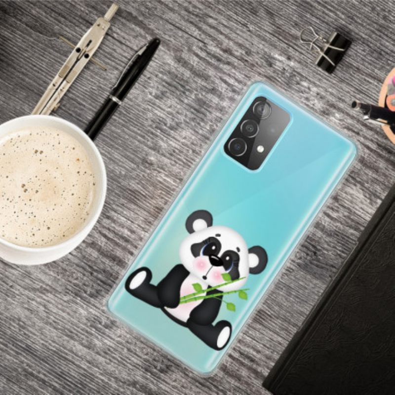 Kuori Samsung Galaxy A32 5G Transparent Sad Panda