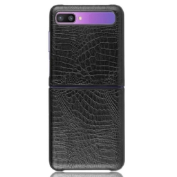 Kuori Samsung Galaxy Z Flip Kotelot Flip Crocodile Skin Effect