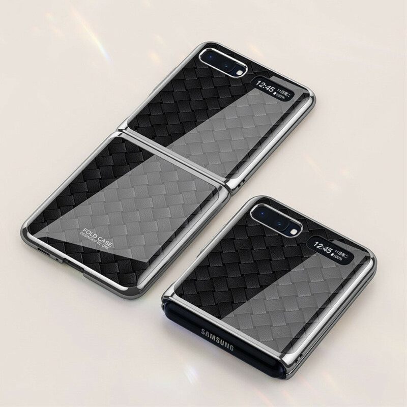 Kuori Samsung Galaxy Z Flip Kotelot Flip Style Woven Gkk