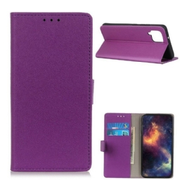 Flip Case Samsung Galaxy M12 / A12 Klassinen Nahkaefekti