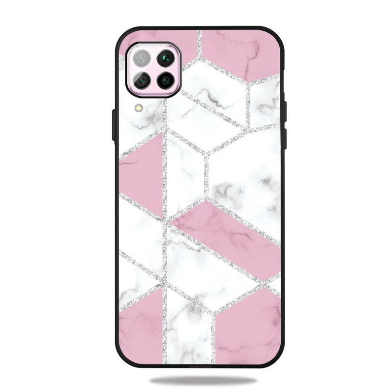 Kuori Samsung Galaxy M12 / A12 Glitter Marble