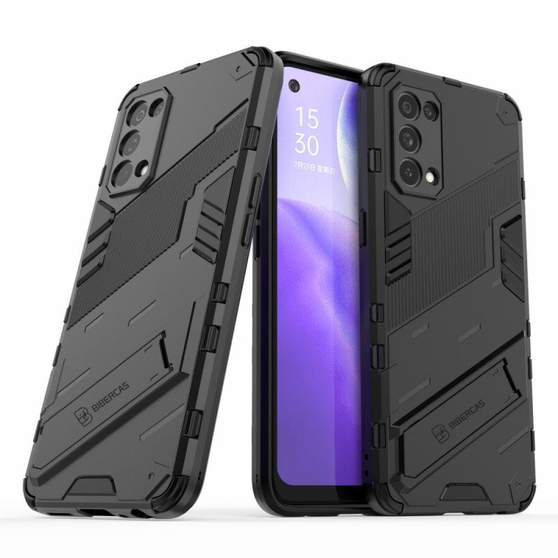 Case Oppo Find X3 Lite Irrotettava Kaksiasentoinen Handsfree-jalusta