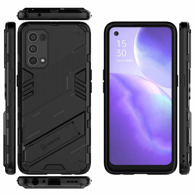 Case Oppo Find X3 Lite Irrotettava Kaksiasentoinen Handsfree-jalusta