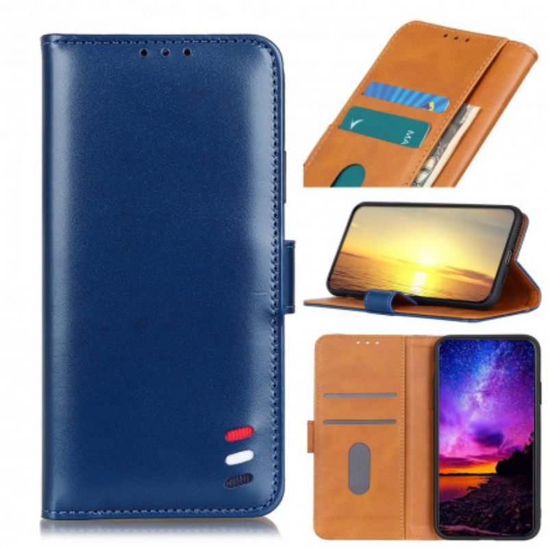 Kotelot Sony Xperia 5 III Tricolor Leather Effect