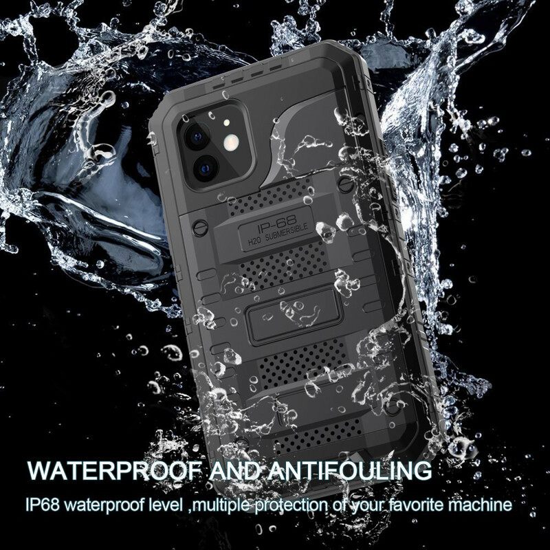 Case iPhone 12 / 12 Pro Vedenpitävä Super Resistant Metal